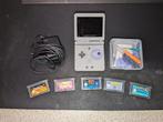 Gameboy Advance SP Refurbished with IPS Screen, Game Boy Advance SP, Ophalen, Refurbished, Met games