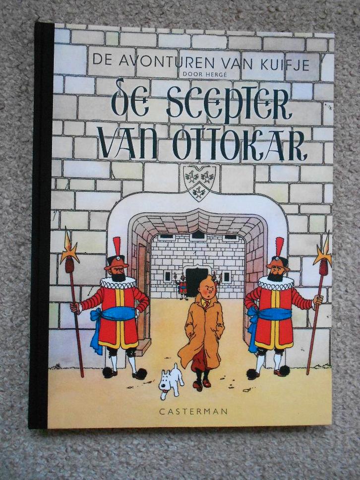 Kuifje - De Scepter van Ottokar -hardc +ex-libris III van 10, Boeken, Stripverhalen, Nieuw, Eén stripboek, Ophalen of Verzenden