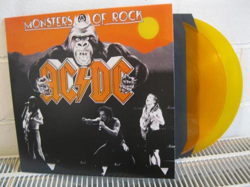 AC/DC - MONSTERS OF ROCK - 2 lp color vinyl, CD & DVD, Vinyles | Hardrock & Metal, Enlèvement ou Envoi