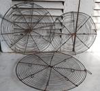 3 brocante draadijzeren taartroosters, Ophalen of Verzenden