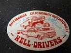 Sticker Hell Drivers Cascadeurs Duitsland gesigneerd, Verzamelen, Stickers, Ophalen of Verzenden, Zo goed als nieuw, Auto of Motor