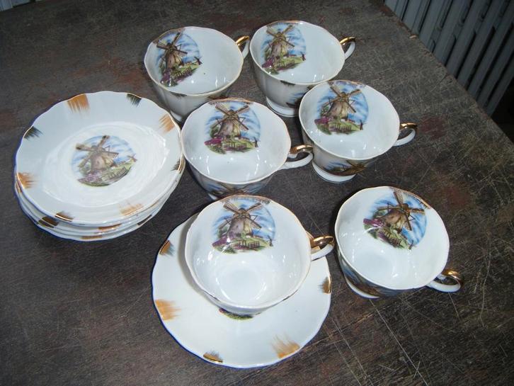 Service à café (thé) 10 pièces, Antiek en Kunst, Antiek | Servies los, Ophalen