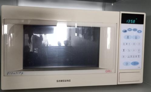 Samsung microgolf voor 65 euro!!, Elektronische apparatuur, Microgolfovens, Gebruikt, Vrijstaand, Combi-microgolfoven, 45 tot 60 cm