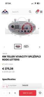 Km teller peugeot vivacity NIEUW!!!, Ophalen of Verzenden, Nieuw