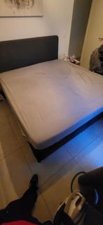 tempur bed, Huis en Inrichting, Ophalen, Gebruikt, Zwart, Tweepersoons