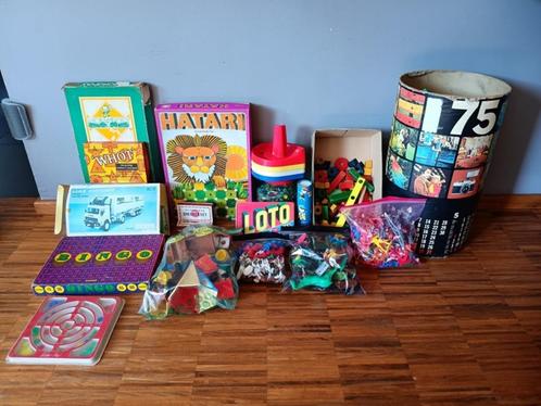 Groot lot oud speelgoed in 1 koop, Antiek en Kunst, Antiek | Speelgoed, Ophalen of Verzenden