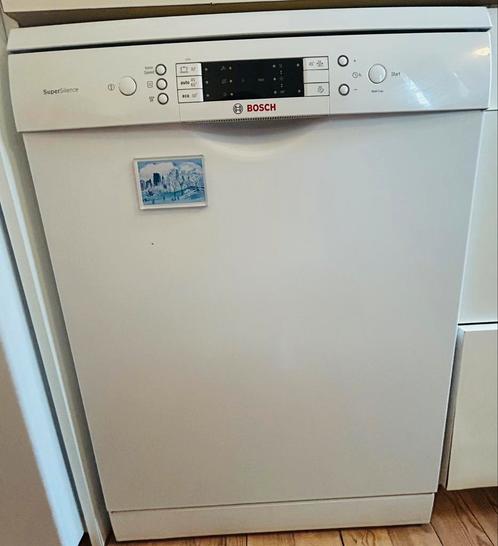 Bosch Model SMS53M82EU blanc, Elektronische apparatuur, Vaatwasmachines, Gebruikt, Tussenbouw, Minder dan 10 liter, Eco programma