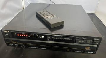 Sony CDP-C50M -5disc speler - perfect met afstandsbediening beschikbaar voor biedingen