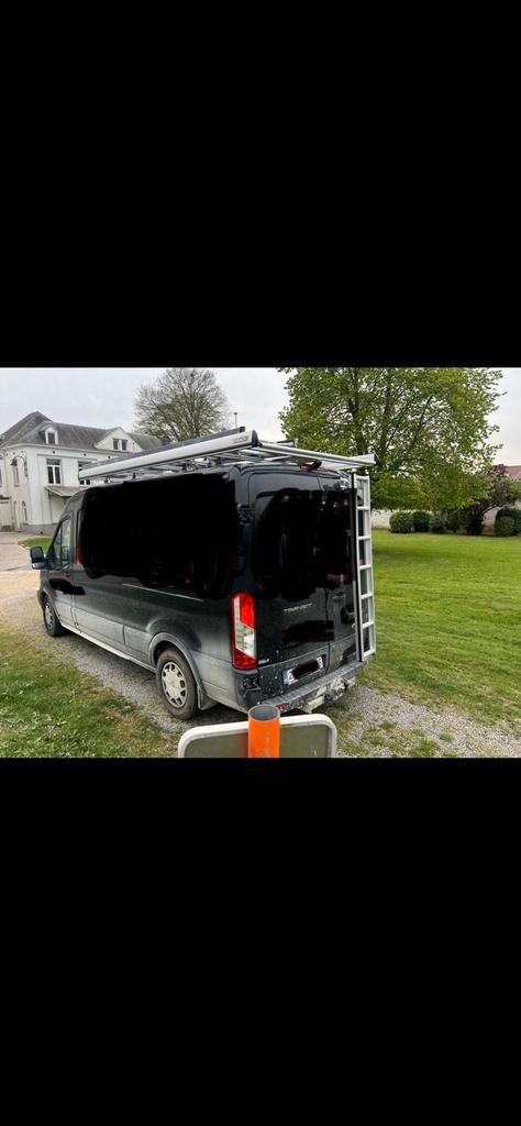 T-RACK GALERIE TOIT FORD TRANSIT L3H2 +ROULEAU DE MARCHE, Auto diversen, Dakdragers, Zo goed als nieuw, Ophalen