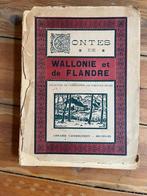Contes de Wallonie et de Flandre ( librairie Vanderlinden), Gelezen, Ophalen of Verzenden