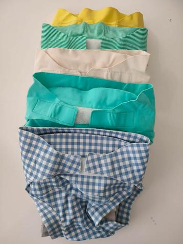 5 Couches lavables Taille L (8-16kg), Enlèvement, Utilisé, Garçon ou Fille