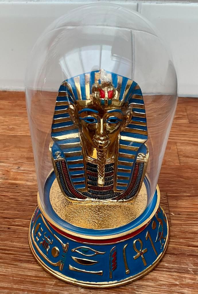 Franklin Mint, Treasures of Tutankhamun, 24k Verguld 4 stuks, Verzamelen, Beelden en Beeldjes, Zo goed als nieuw, Ophalen of Verzenden