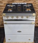 🔥Luxe Fornuis Lacanche 70cm wit + messing 4 pits, Elektronische apparatuur, Fornuizen, 60 cm of meer, Zo goed als nieuw, Energieklasse A of zuiniger