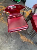 6 chaises design, Maison & Meubles, Chaises, Rouge, Design, Enlèvement, Cinq, Six Chaises ou plus