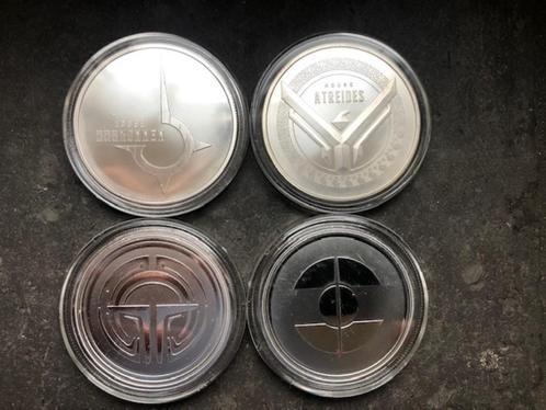 Dune - 4 x Houses of Dune - 4 x 1 oz silver, Postzegels en Munten, Edelmetalen en Baren, Zilver, Ophalen of Verzenden