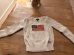 Trui polo ralph lauren wit (meisje), Ophalen, Meisje, Trui of Vest, Zo goed als nieuw