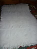 Couvre lit d'une personne 160 x 100 cm, Gebruikt, Ophalen of Verzenden, Eenpersoons, Wit