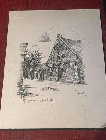 Kader kunst ets Aalst Herdersem Monnikenhof Frans Wauters beschikbaar voor biedingen