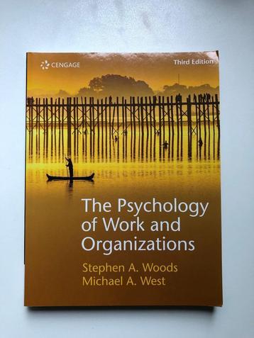 The Psychology of Work and Organizations - Woods & West (EN)