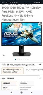 Gloednieuw Asus 165hz-scherm, Computers en Software, Monitoren, Ophalen of Verzenden, Zo goed als nieuw