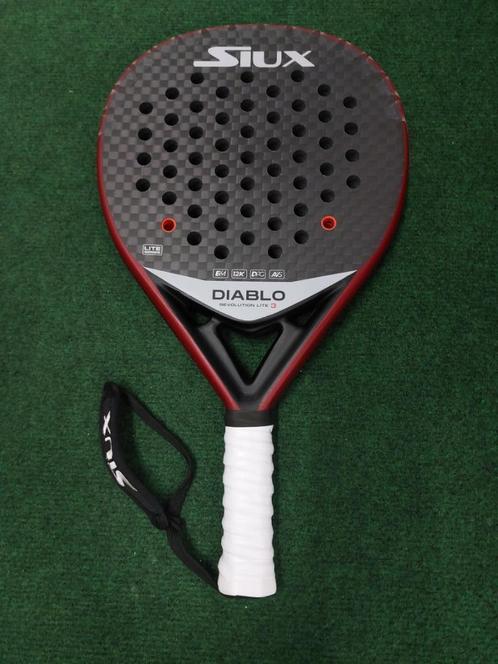 Siux Diablo Revolution III lite, Sport en Fitness, Padel, Zo goed als nieuw, Padelracket, Ophalen of Verzenden