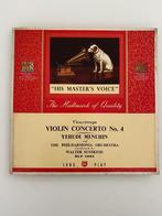 Menuhin Phil Orch Susskind Henri Vieuxtemps Violin Con 4, In, 10 inch, Orkest of Ballet, Ophalen of Verzenden, Zo goed als nieuw