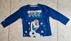 Blauwe longsleeve Frozen, 3-4 jaar, Kinderen en Baby's, Ophalen, Gebruikt