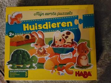 HABA eerste puzzels huisdieren  beschikbaar voor biedingen