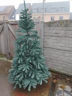 Grand sapin de Noël imitation pin argenté 2m15, Comme neuf, Enlèvement