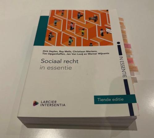 Boek “Sociaal recht in essentie”, Boeken, Studieboeken en Cursussen, Gelezen, Hogeschool, Ophalen of Verzenden