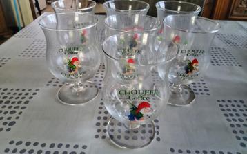 7 verres à liqueur de café chouffe, Enlèvement, Neuf, Verres et Verres à shot