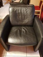 Originele Leolux Fauteuils, Ophalen, Gebruikt, Leer