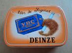 oude tabaksdoos VDC DEINZE, Verzamelen, Ophalen of Verzenden, Gebruikt, Tabaksdoos of Verpakking