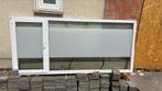 Pvc raam 303cm x 139cm, Doe-het-zelf en Bouw, Raamkozijnen en Schuifdeuren, Ophalen, Kunststof, Gebruikt, Inclusief glas