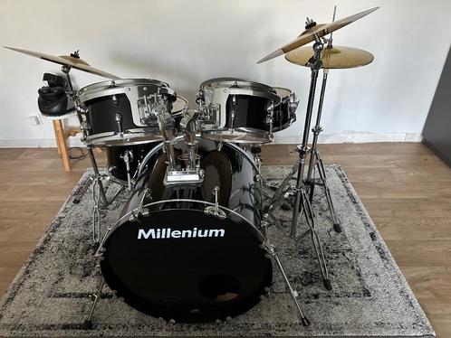 akoestisch drumstel Millenium, Muziek en Instrumenten, Drumstellen en Slagwerk, Gebruikt, Ophalen