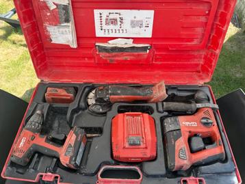 Coffret Hilti complet 3 machine 22V, Enlèvement, Utilisé, Meuleuse d'angle