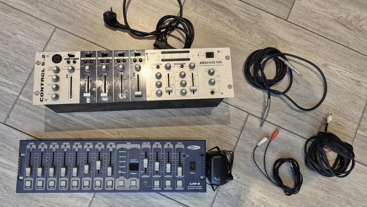 2 mengpanelen mengpaneel JB SYSTEMS CONTROL 5.2, Audio, Tv en Foto, Overige Audio, Tv en Foto, Gebruikt, Ophalen