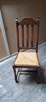 6  eiken stoelen, Antiek en Kunst, Ophalen
