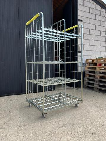 Magazijnkar – rolcontainer (meerdere stuks) beschikbaar voor biedingen