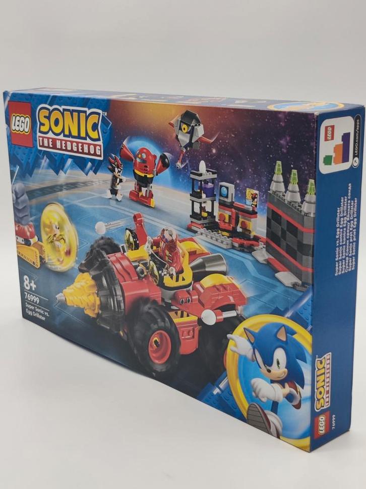 76999 LEGO Sonic the Hedgehog Super Sonic Vs. Egg Drillster, Kinderen en Baby's, Speelgoed | Duplo en Lego, Nieuw, Lego, Ophalen of Verzenden