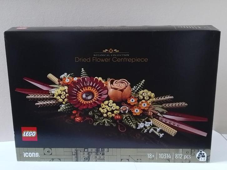 Lego Icons - Dried Flower Centrepiece (10314) - NIEUW, Kinderen en Baby's, Speelgoed | Duplo en Lego, Nieuw, Lego, Complete set