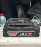Bosh 18v batterij x2, Doe-het-zelf en Bouw, Ophalen of Verzenden, Zo goed als nieuw