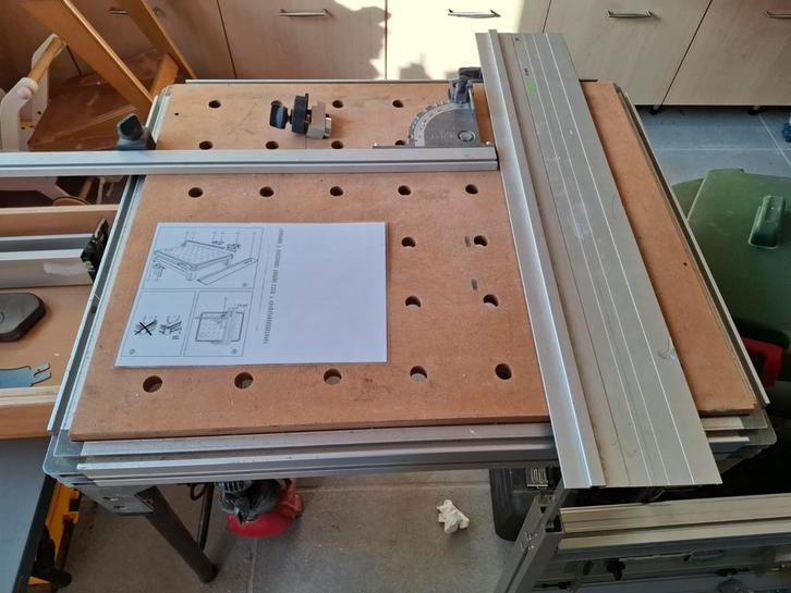 Festool (Festo) MFT 800, Bricolage & Construction, Établis, Utilisé, Moins de 70 cm, Rabattable, Enlèvement
