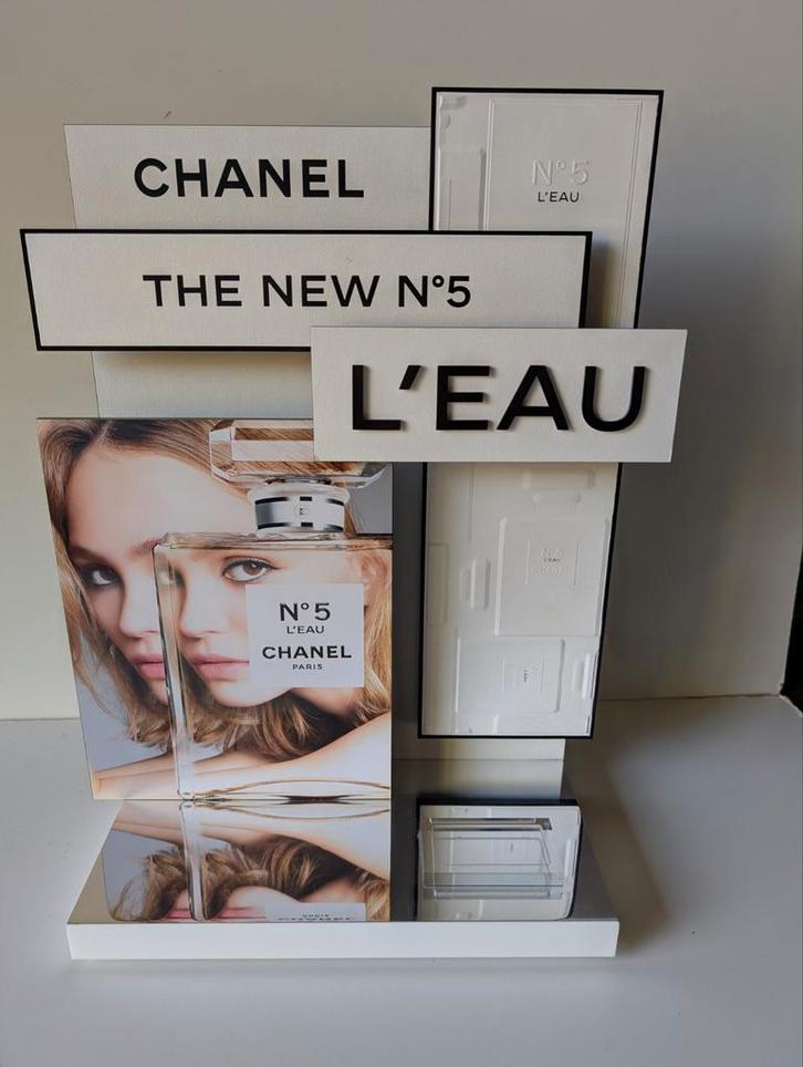 Winkel Display Chanel N5 L'eau, Verzamelen, Merken en Reclamevoorwerpen, Zo goed als nieuw, Ophalen of Verzenden