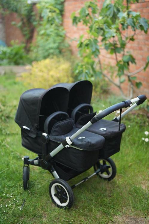 Bugaboo donkey duo zwart, Kinderen en Baby's, Kinderwagens en Combinaties, Gebruikt, Kinderwagen, Bugaboo, Ophalen