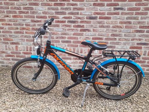 Jongens fiets Kick off Oxford 20 inch blauw / oranje, Vélos & Vélomoteurs, Vélos | Garçons, Comme neuf, 20 pouces, Vitesses, Enlèvement