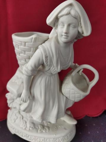 Beeld in Wit biscuit 20 cm, Enlèvement ou Envoi