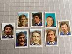 8 prenten chromos voetbal Anderlecht MILOU bubble gum, Verzamelen, Ophalen of Verzenden, Gebruikt