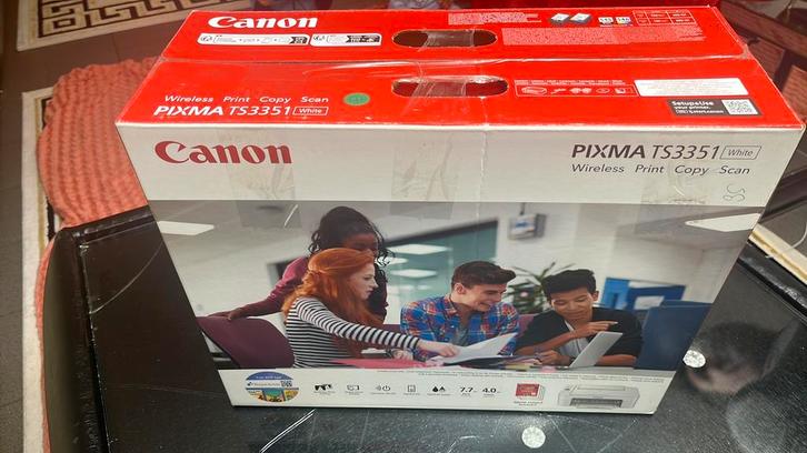 Canon PIXMA TS3351 printer – Wi-Fi – All-in-One, Computers en Software, Printers, Zo goed als nieuw, Printer, Scannen, Ophalen