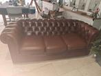 Chesterfield 3-zit, Huis en Inrichting, Ophalen, Gebruikt, 150 tot 200 cm, Driepersoons
